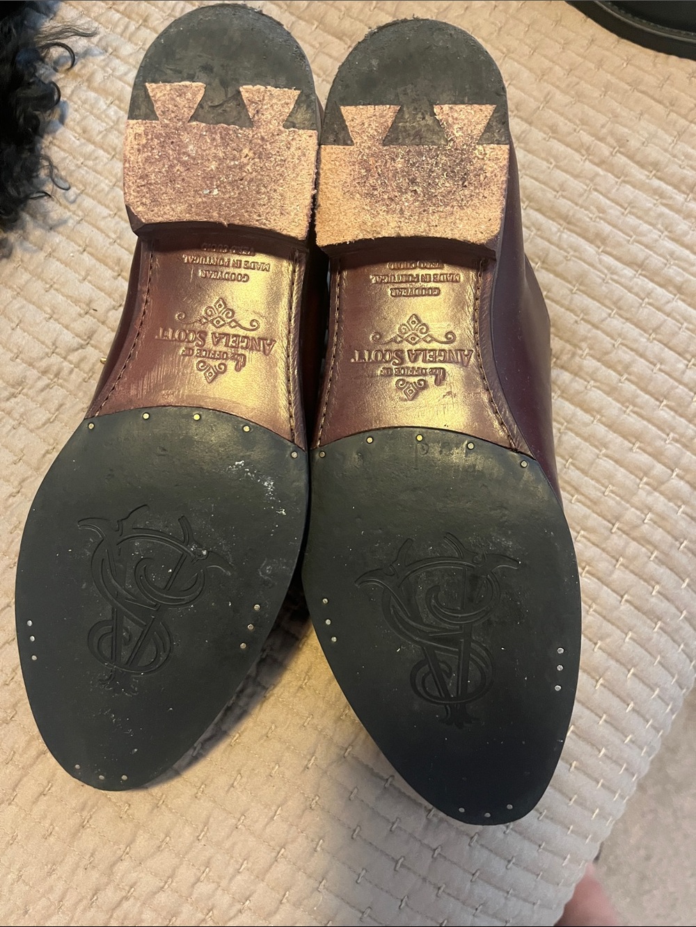 Office of Angela Scott Kiltie Loafer with Detachable Flaps EUC, size 9 - Picture 6 of 7